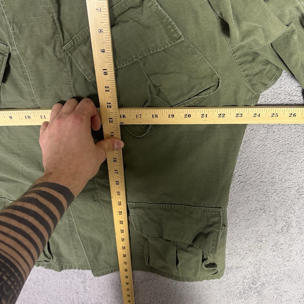 Coat Man's Cotton Wind Resistant Rip Stop Poplin OG 107 M Reg USGI 1968 Vietnam - Picture 8 of 12